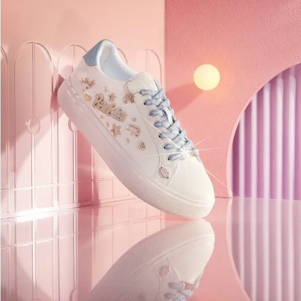 ALDO x Barbie Women's Barbiestep Sneakers Blue Livin the Dream